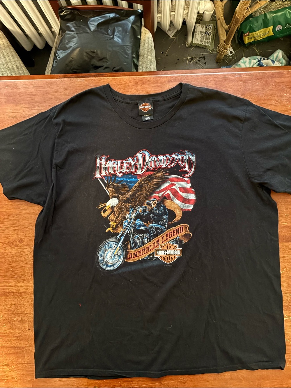 Harley Davidson American Legend Eagle Graphic T-Shirt 3XL